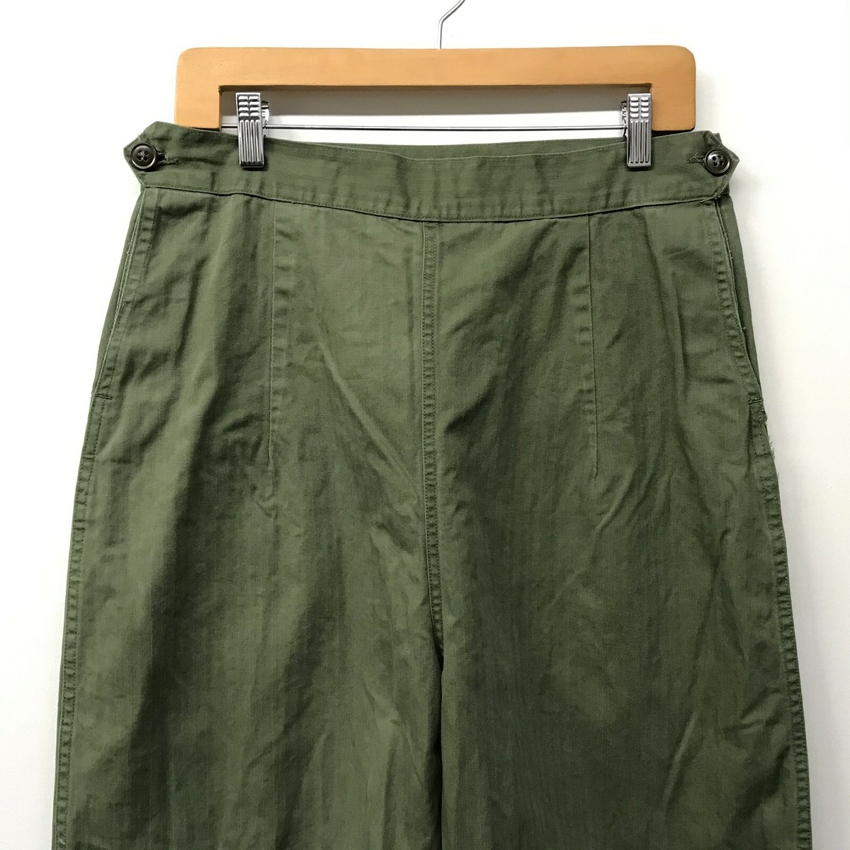 パンツ 50s us.army utility pants VINTAGE US ARMY UTILITY TROUSERS HBT PANTS 1950S KOREAN WAR