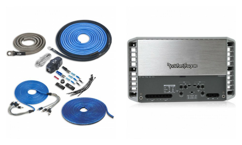 4-канальный морской усилитель Rockford Fosgate PM600X4 мощностью 600 Вт с бесплатным комплектом усилителей 4-го калибра 10679000₽