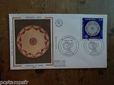 FRANCE 1976, FDC EUROPA, ART, FAIENCE SEVRES, VF EUROPE THEME, TP 1878