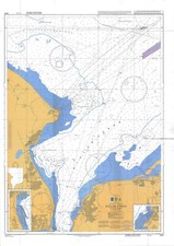 Admiralität 2341 Ostsee Deutschland Kieler Förde Außenbereich Karte Marine Wand
