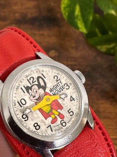 BRADLEY Mighty Mouse wristwatch (manual winding) Unisex Adults Used from Japan - Picture 3 of 19
