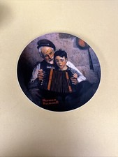 Norman Rockwell Collectors Plate The Music Maker 1981-#313184-w/hanger