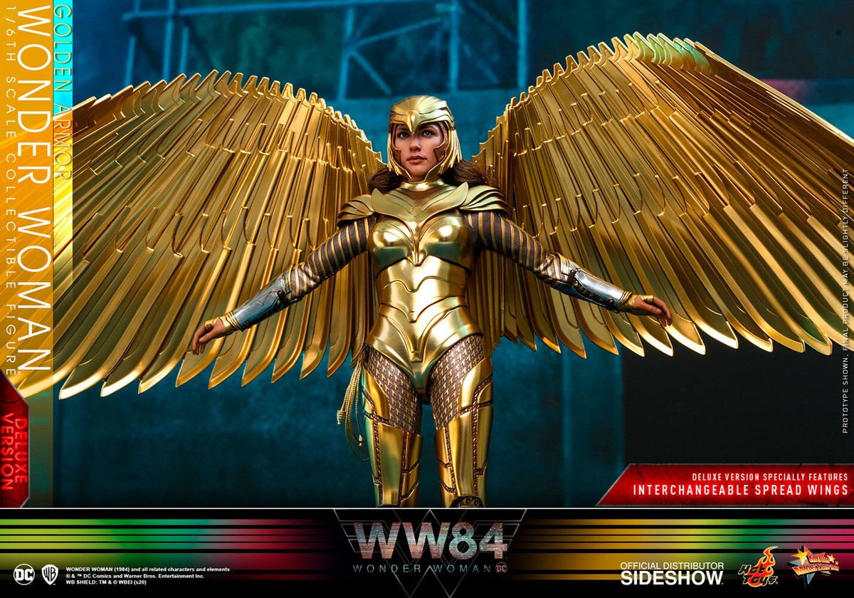 Hot Toys DC Wonder Woman 1984 GOLDEN ARMOR DELUXE 12