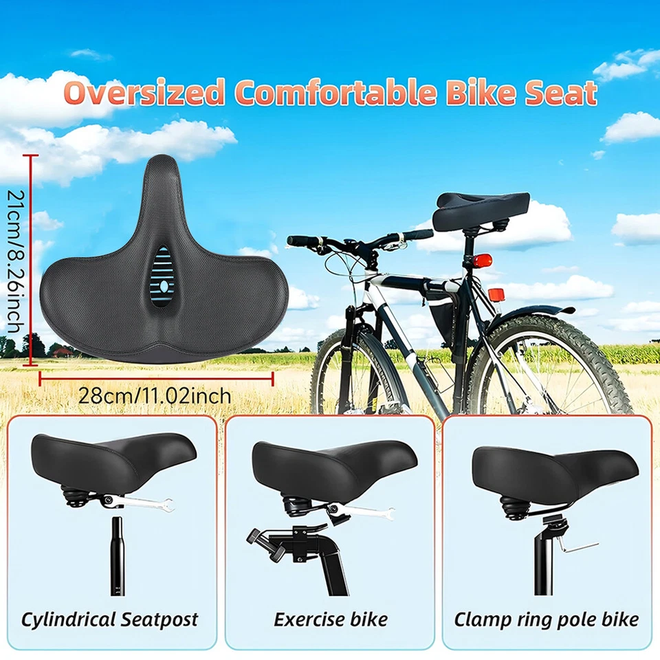 Ergonomische Fahrrad Sattel Fahrradsitz Prostata Herren Damen Bike Sitz Citybike - Bild 2 von 4
