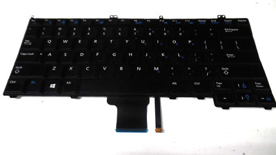 GENUINE DELL LATITUDE E7240 KEYBOARD BACKLIT RXKD2 Tested