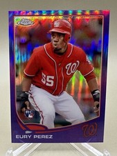 EURY PEREZ 2013 Topps Chrome PURPLE REFRACTOR RC #101 - NM/MT - Cincinnati