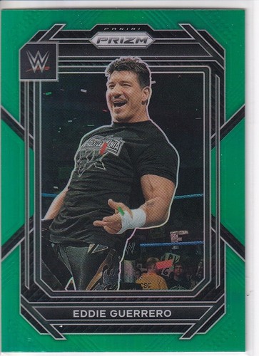 EDDIE GUERRERO - 2023 Panini Prizm WWE - Green Prizm #193 - WWE Legends