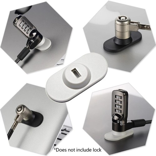 Laptop Tablet Anti-Theft Lock Hole Buckle Kit For Pad Tablets Notebook Safety - Afbeelding 3 van 9