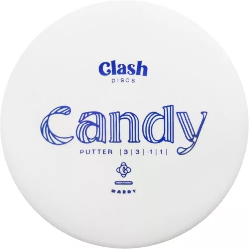 Clash Discs - Candy - Hardy Plastic - Understable Disc Golf Putter (Colors Vary)