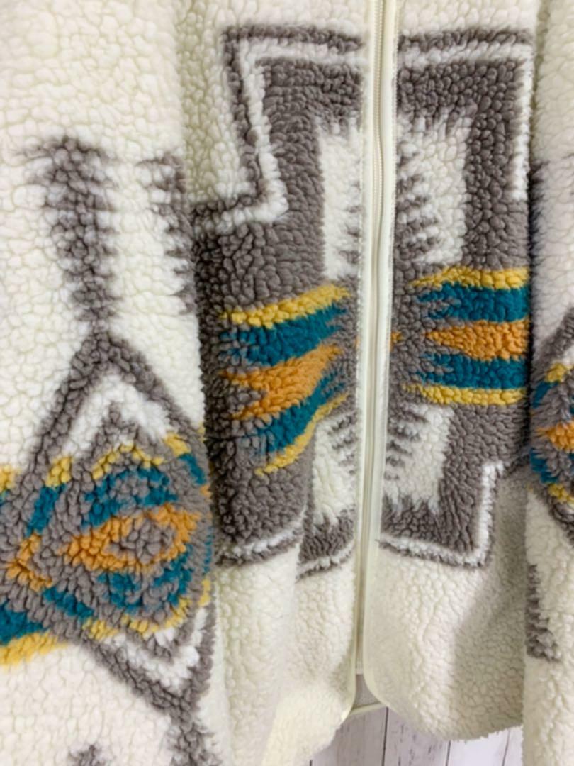 PENDLETON auth Native Pattern Boa Jacket men Size… - image 3
