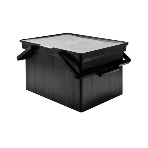 Advantus Plastic Portable File Storage Box 17