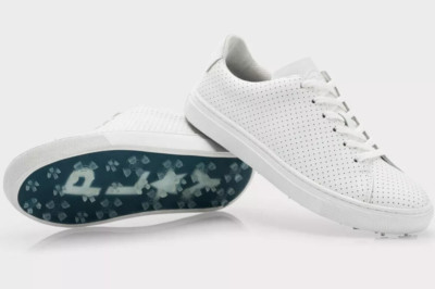 New G/FORE GFORE PERFORATED DISRUPTOR GOLF SHOE G4LC0EF12-SNO