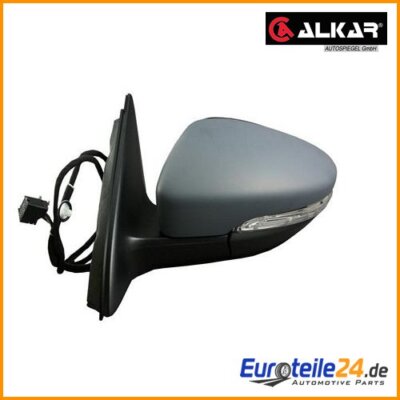 Exterior mirror Alkar 6140181 right for VW Jetta IV