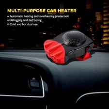 Car Heater Window Defroster Aeroterma Ventilator 12V Colors Red Black Portable
