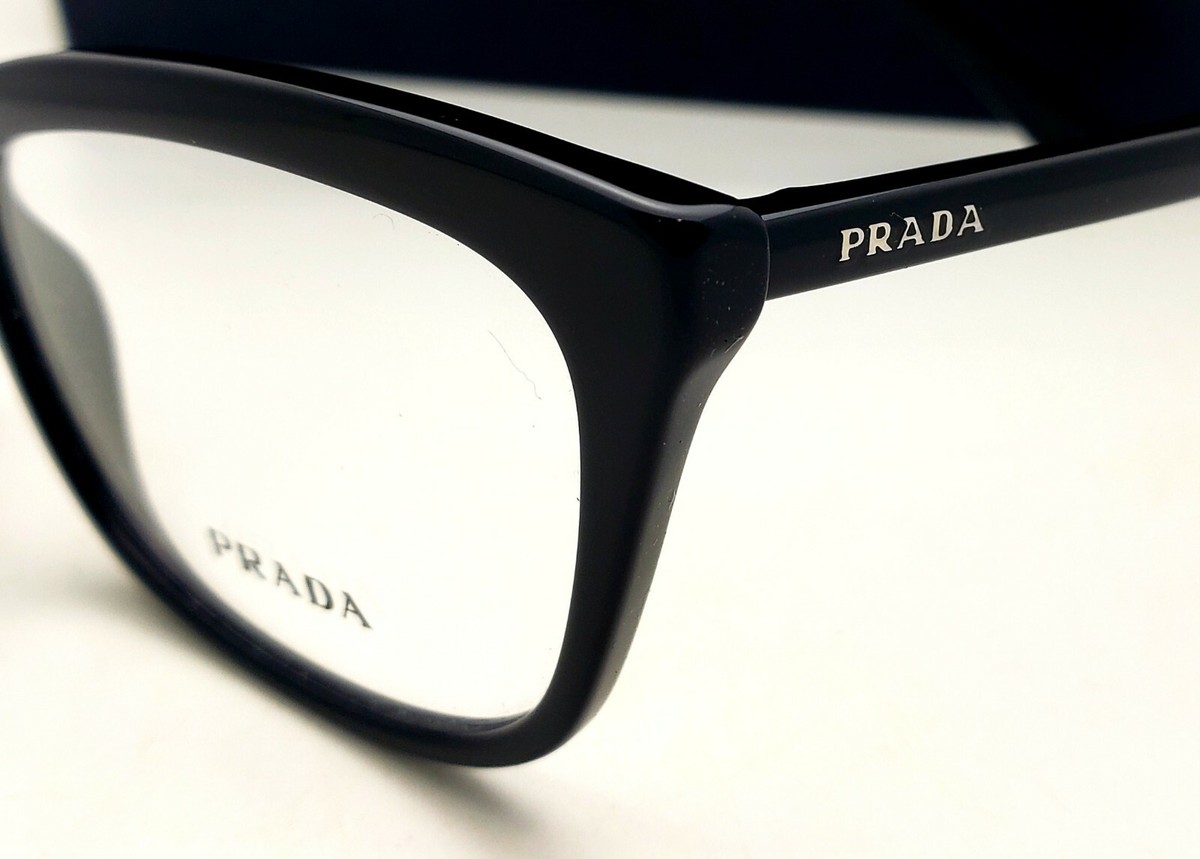 New Rx-able PRADA Eyeglasses VPR 10V 1AB-1O1 54-18 Classic