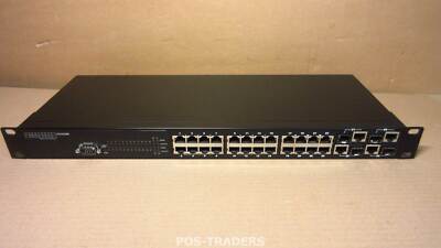 Accton (AccTon) ES3528M 24 port enterprise level switch 4x SFP 4x Gigabit