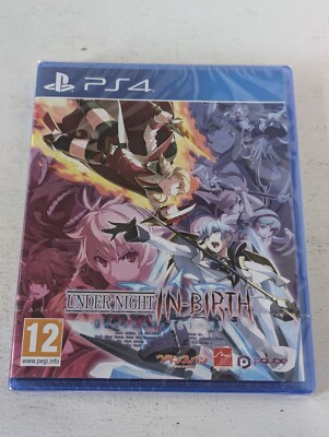 Under Night In-Birth Exe:Late [cl-r] Sony Playstation 4 PS4 Sealed Game Fast P&P