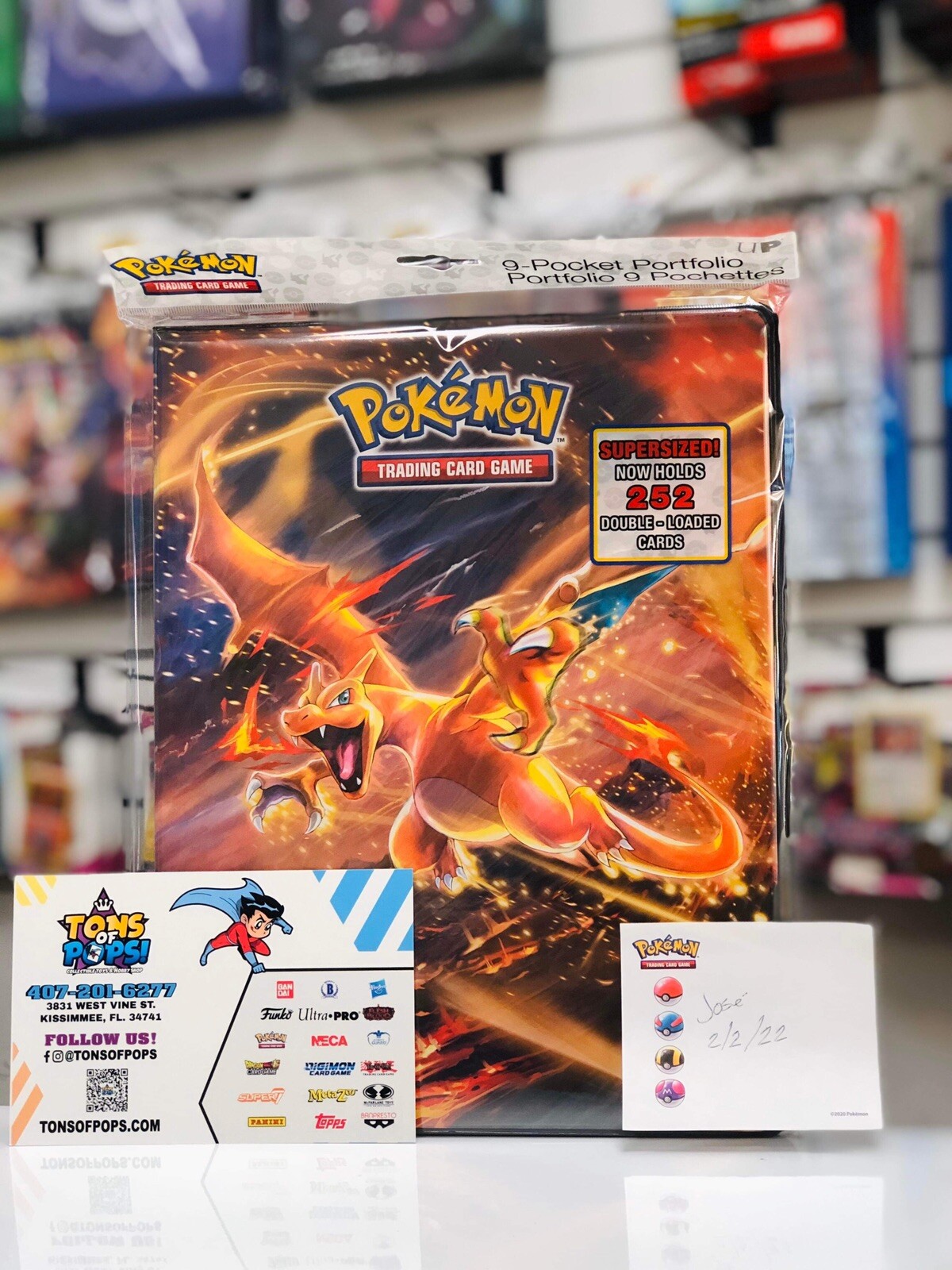Pokemon TCG Brilliant Stars CHARIZARD Binder Ultra Pro 9 pocket - in hand  74427157883 | eBay