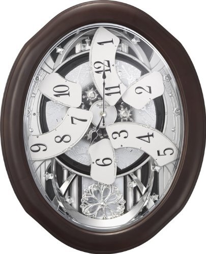 Rhythm USA Anthology Espresso Wall Clock
