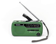 Kaito V1 Voyager Solar Dynamo AM/FM/SW Emergency Radio with LED Flashlight