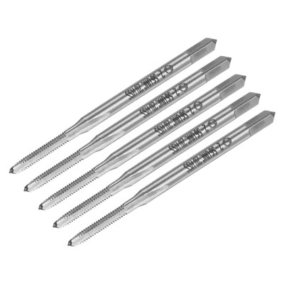 5pcs Machine Tap #2-56 UNC Thread 2B Class 3 Flutes High Speed Threading Tap