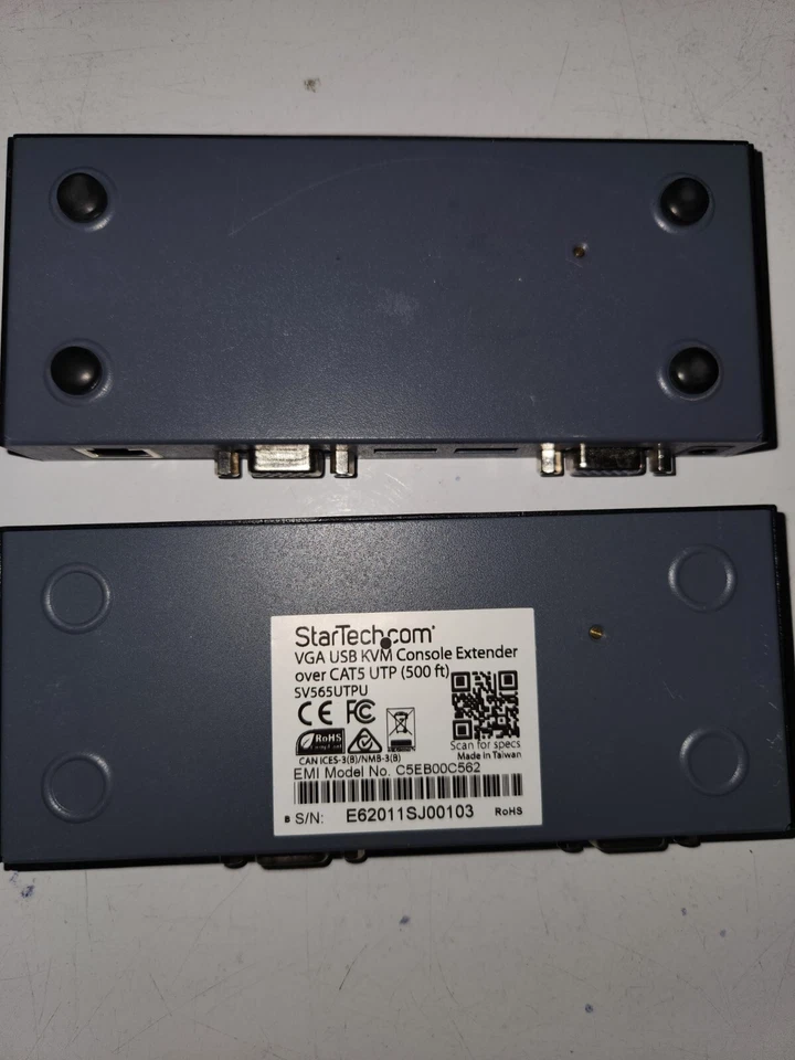 Extensor de consola StarTech SV565UTPU USB VGA KVM sobre CAT5 UTP (500 pies) Foto 3 de 4