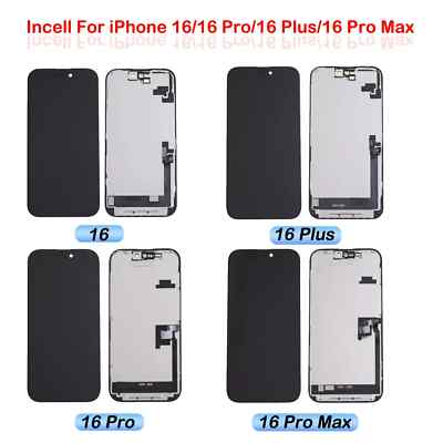 iPhone 16/16 Pro/16 Plus/16 Pro Max Hochwertiger LCD Touchscreen Digitizer UK