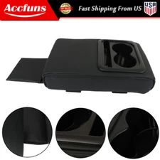 New Center Memory Foam Armrest Cushion With Cell Phone Holder Fit For Most Cars