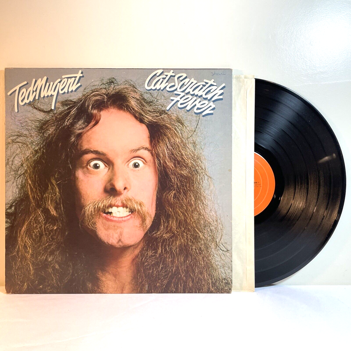 TED NUGENT: CAT SCRATCH FEVER (1977) Vinyl LP Hard Rock, Classic