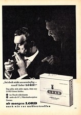 3w8478/ Reklame von 1960 &ndash; Zigaretten LORD