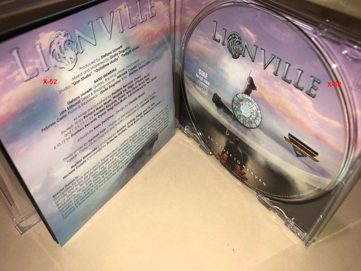 Lionville CD So Close To Heaven Stefano Lionetti Richard Marx