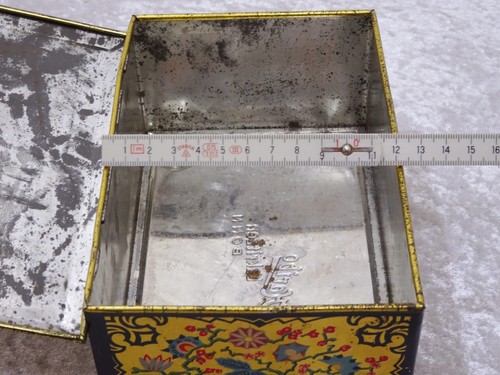 34NHJU - Boîte En Fer Antique Haribo Réglisse Bonn - Vintage Vers 1900 - 18,5 Cm - Bild 5 von 6