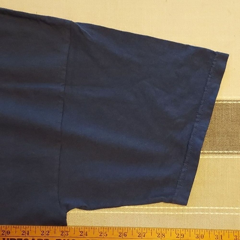 ALTRA T shirt Mountain Life uomo XL SS pesca hockey blu grafica maglietta novità divertente