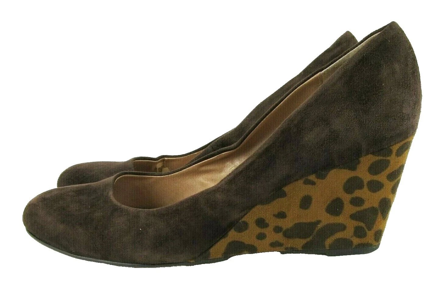 Lands' End Wedge Suede Upper Heels for Women