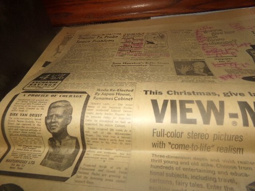 Vintage Dallas Times Hearld Frank Sinatra Jr entführte Panamerika-Abstürze 1963 - Bild 12 von 15