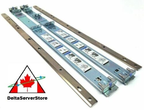 Dell 1U PowerEdge R210 R220 R230 R310 R410 R415 XR2 Server Complete Rail Set - Picture 1 of 2