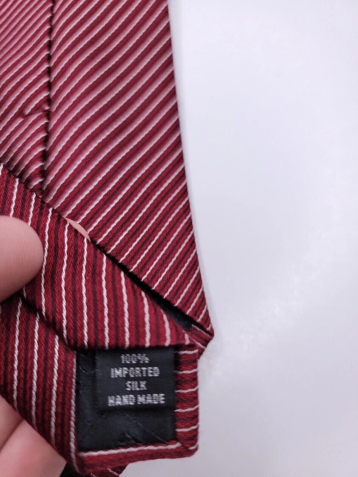 Kenneth Cole мужской официальный галстук 59 «Lx4» W темно-бордовый галстук - Изображение 4 из 4