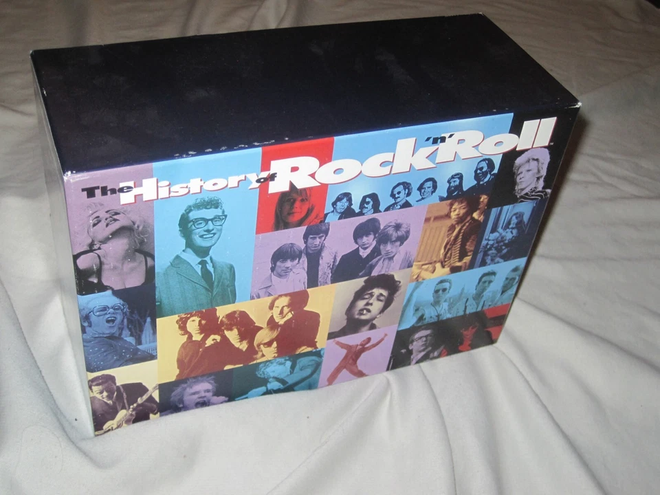 The History Of Rock N Roll (1995) Time-Life VHS 10-Tape Box Set Oldies Tested - Image 2 of 4