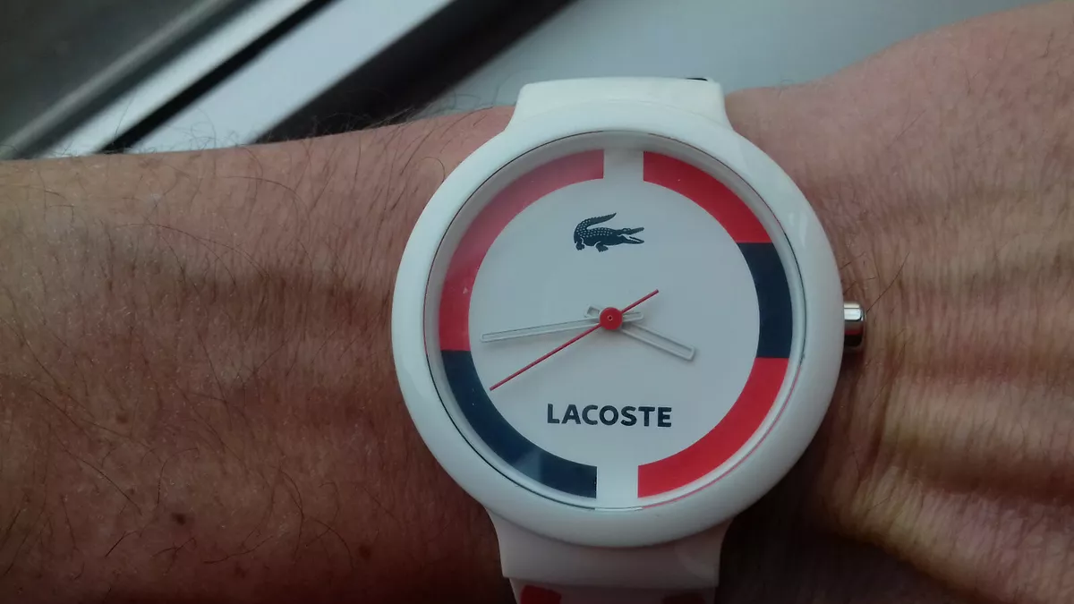 Lacoste 2020030 WHITE PREMIUM Vintage Collection Watches Watch NOS Watch