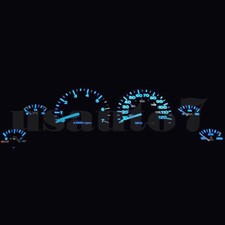 Dash Cluster Gauge Aqua Blue Led Lights Kit Fits 99-01 Jeep Grand Cherokee Wj Bl