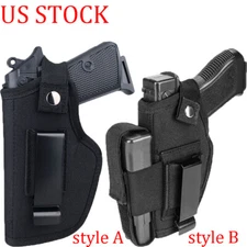 Tactical Gun Holster Concealed Carry IWB OWB Pistol Holster with Magazine Pouch