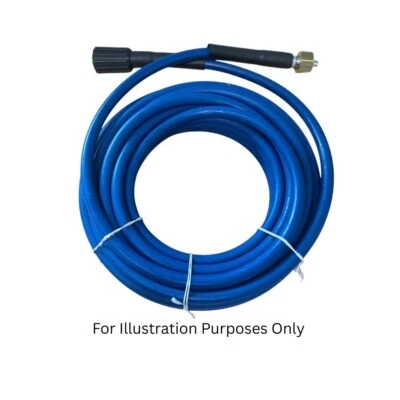 DIRETHOSES FLEXIWASH BLACK Kranzle Quadro 1200 TST Pressure Washer Replacement Rubber Hose Reel Hose 10 mts