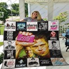 Fight Club Blanket, Fight Club Movies Fleece, Sherpa Soft and Cozy Luxury