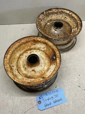 Simplicity 725 Tractor Front Wheels Had 4.80x8 Tires