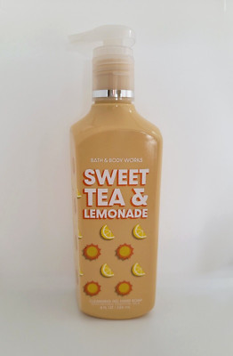Bath & Body Works Sweet Tea & Lemonade Cleansing Gel Hand Soap New