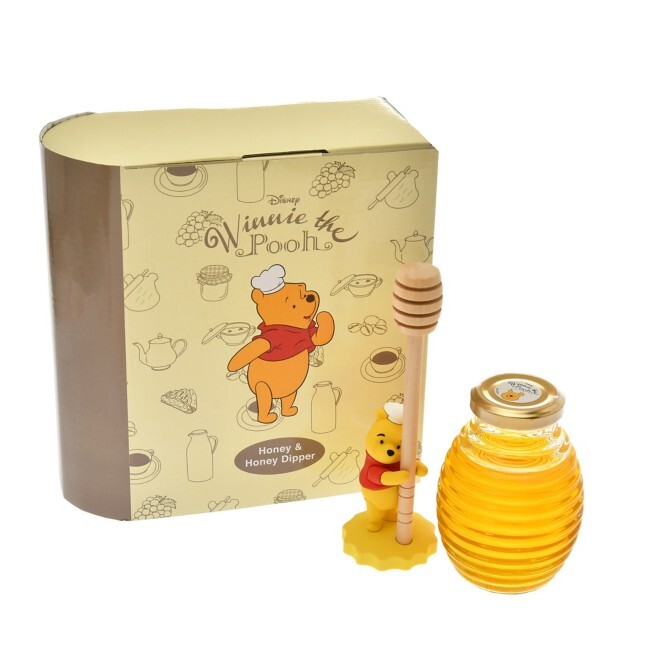 Disney Store Japan x Pooh's Honey & Honey Dipper Stacd