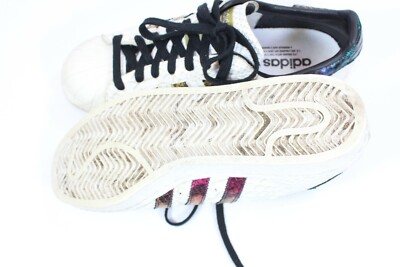 カロミースキン Rare adidas Superstar Crocodile Skin shoes Size 8 B94463 EUC
