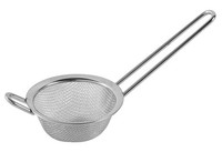 KüChensieb Edelstahl 8,3Cm Feinmaschig Sieb Silber Mehl Nudelsieb My Basics