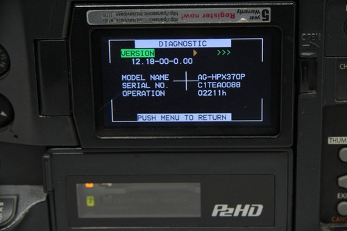 Panasonic AG-HPX370P P2 Camcorder with Fujinon XT17X4.5BRM4-K14 1.6/4.5-77m Lens - Picture 21 of 24