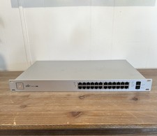 MINT: Ubiquiti US-24-250W UniFi 24-Port Managed Gigabit PoE Switch PreOWNED 
